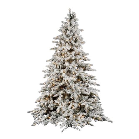 white 9 ft christmas tree|9ft flock flocked white christmas tree.